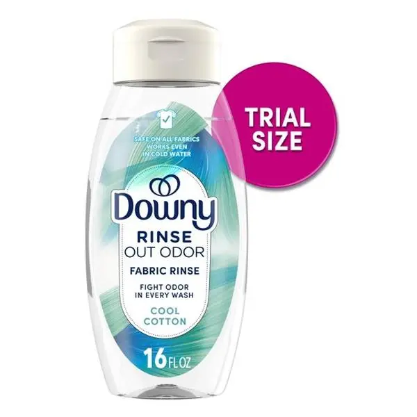 Removedor de Olores de Lavandería y Suavizante de Telas, Algodón Fresco, 16 fl oz