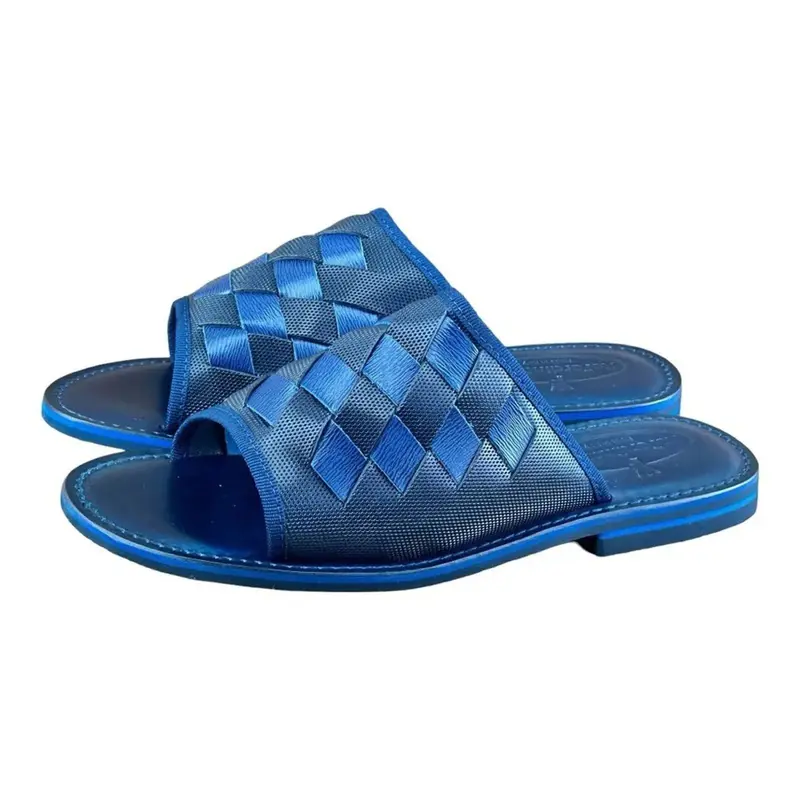 Re Ferdinando Men White Leather flip flops sandal - TikTok Shop display picture 2