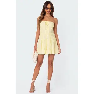 Liora Lacey Cotton Mini Dress