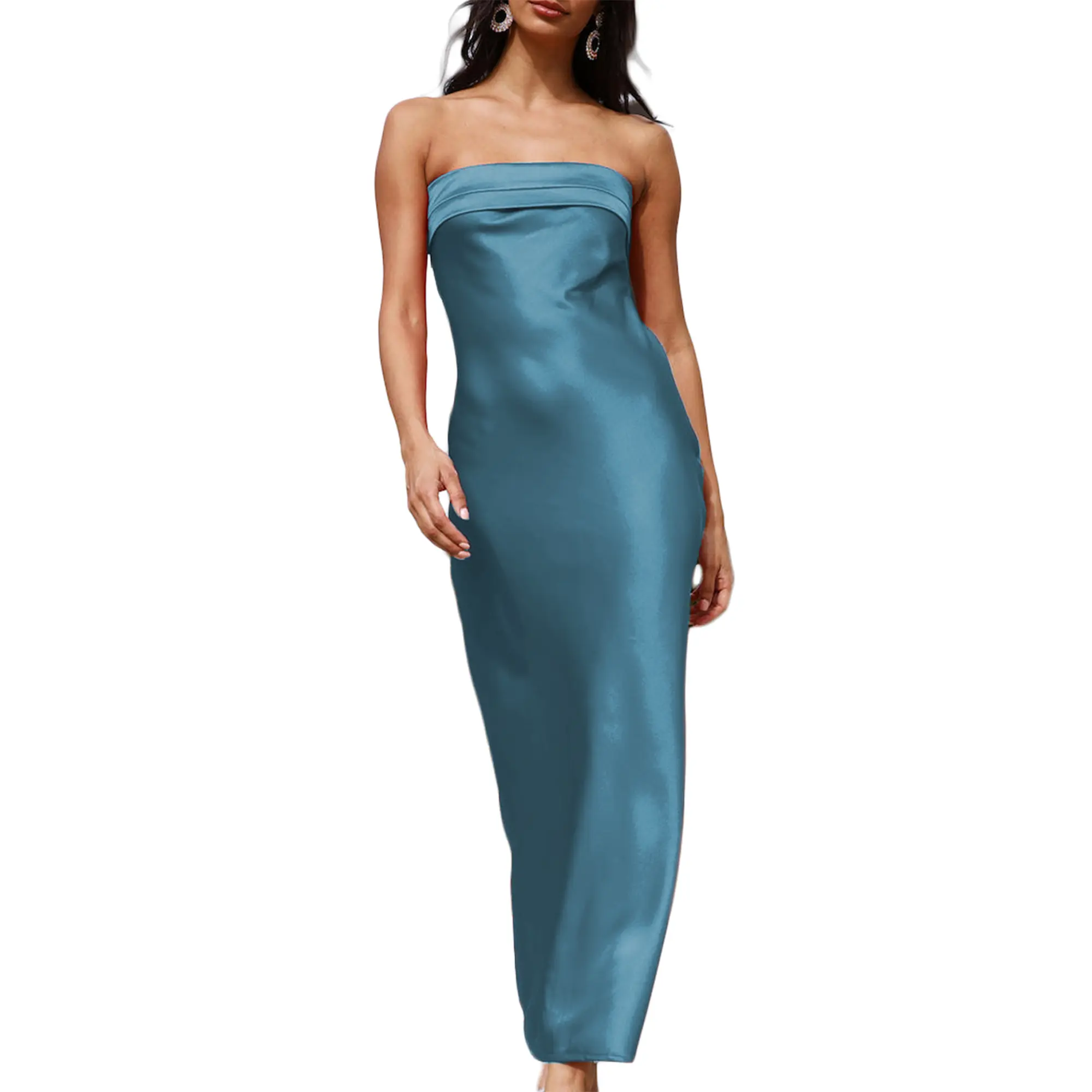 realtix satin dress Amazon.com: Realtix Satin Silk Backless Tube Tops Maxi Dress for Women Low Back Hollow Out Elegant Strapless Long Dresses Wedding Guest Black : Clothing, Shoes & Jewelry