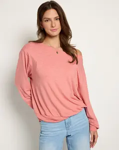 Brooksville Slub Off the Shoulder Top