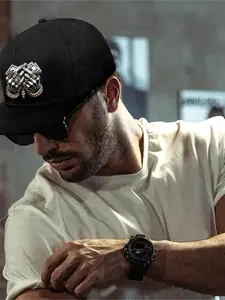 Unisex Adjustable Snapback Hat with Dollar Sign & Jewelry Print, Lightweight Flat Brim Baseball Cap for Men & Women, Urban Fashion