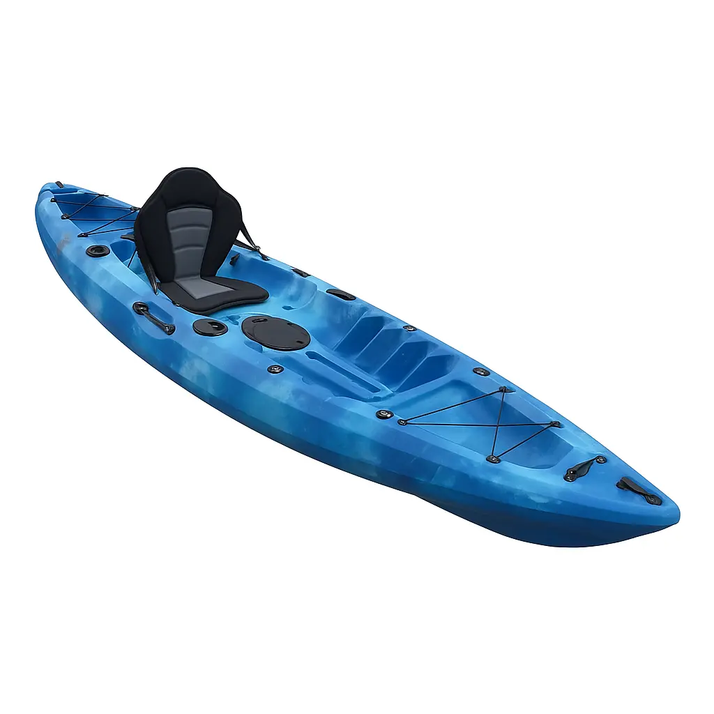 BlueStream Voyager 110 Kayak - 335cm Long Distance Paddling with HydroGlide Hull & Quick-Stash Deck Rigging - 6 Year Hull Warranty