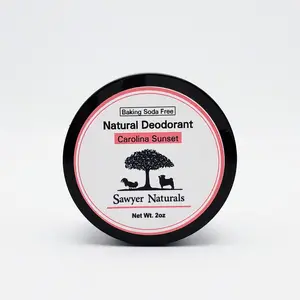 Aluminum-Free Natural Deodorant – Carolina Sunset (Baking Soda Free) (2 oz)