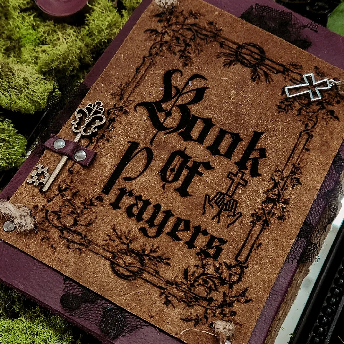 leather Book of Prayers leather Book of Prayers