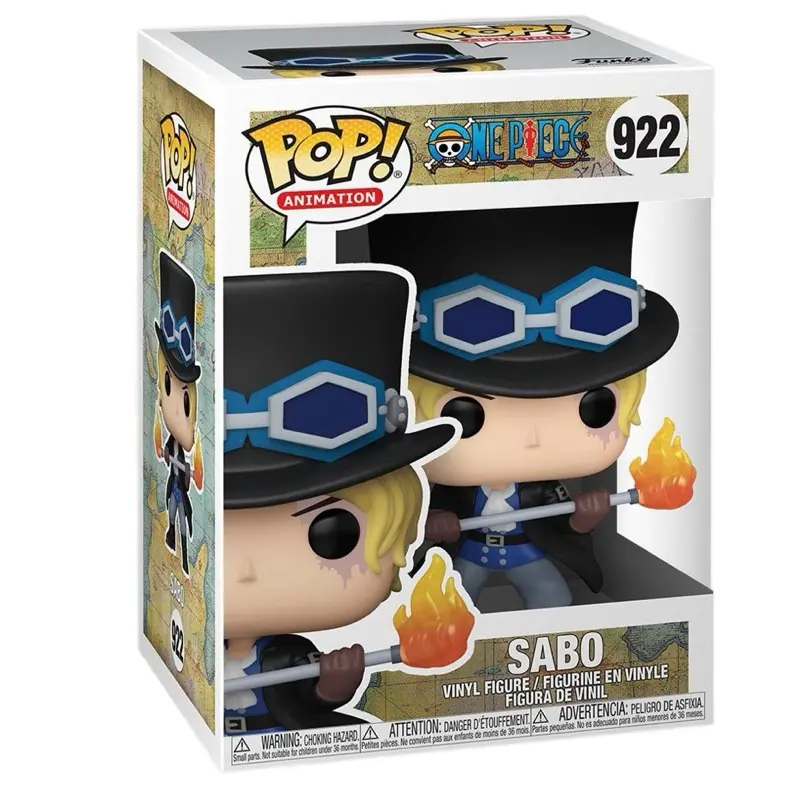 Funko Pop! Sabo #922 (One Piece) - Vinyl Figure - Anime Figure - Collectible