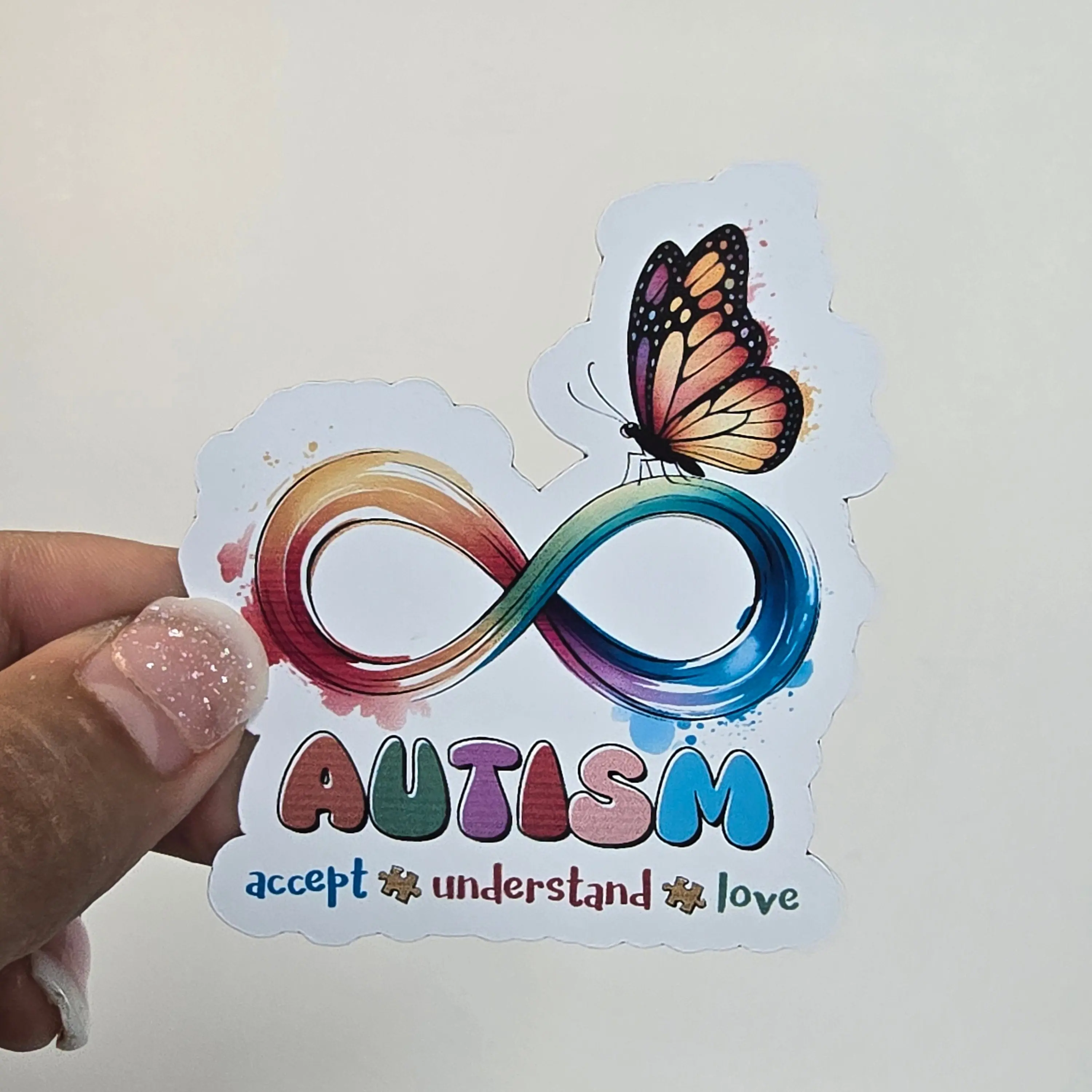 Autism Acceptance - Flexible Fridge Magnets