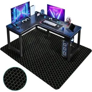 Office Chair Mat for Hardwood Floor, 63" x 51" Large Office Chair Mat, Gaming Chair Mat for Hardwood, Easy Glide for Chairs, Multi-Purpose Floor Protector Desk Chair Mat for  Office