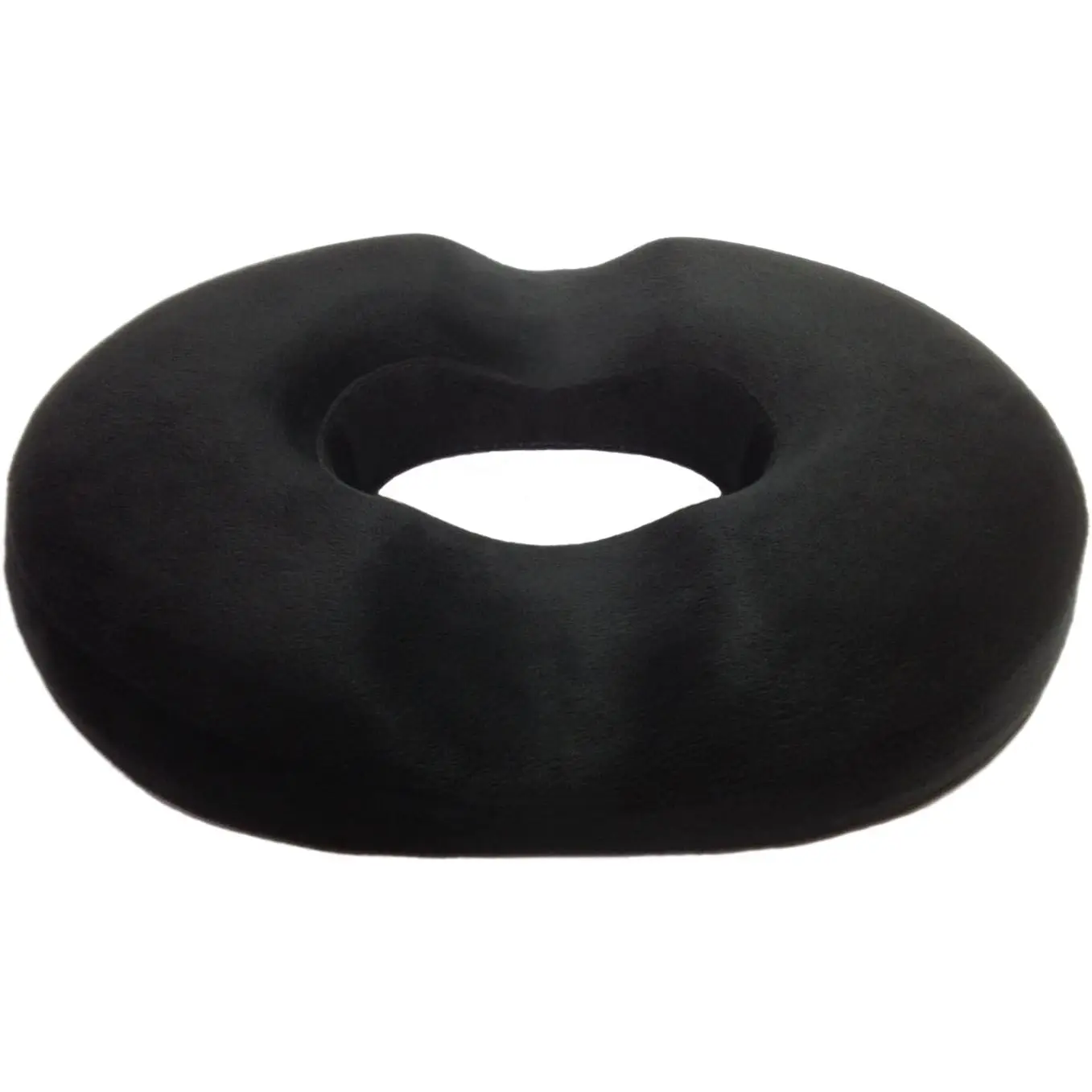 Donut  Cushion,  Pillow, ,  Natal, Bed , , , 18 Inches. Ultra  Comfort  (Black)