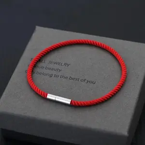 Minimalist Lucky Red String Bracelet For Men Women 7 Colors Wish Fabric Braclet Couple Rope Braslet Friendship Jewelry Pulsera