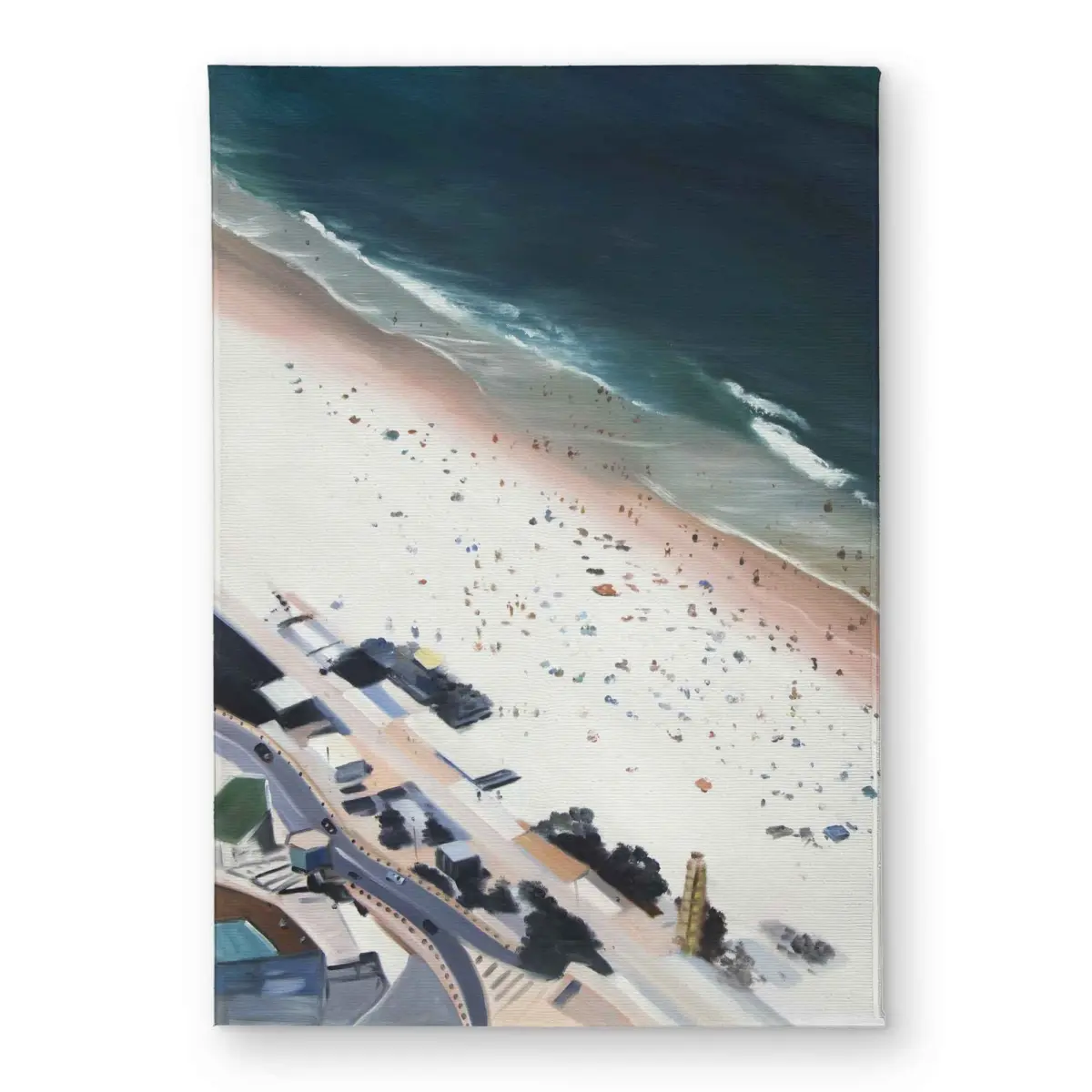 212 MAIN Polyester Loop Face Indoor-Outdoor Door Mat, 17x24 in, Beach Motif Bright Color Coastal Vibes, for Entryway, Patio (CODM1724U0SUXF), Beach Motif Doormats, Bright Color Doormats