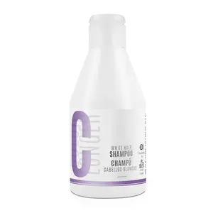 Salerm - Shampoo for White and Bleached Hair - White Hair Lab Shampoo - 300 ml - Eliminates Yellow Tones - Adds Brightness to Gray and Blonde Hair - Paraben-Free