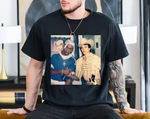 Vintage Tupac x Chalino Sanchez Short Sleeve Unisex T-Shirt, Gift