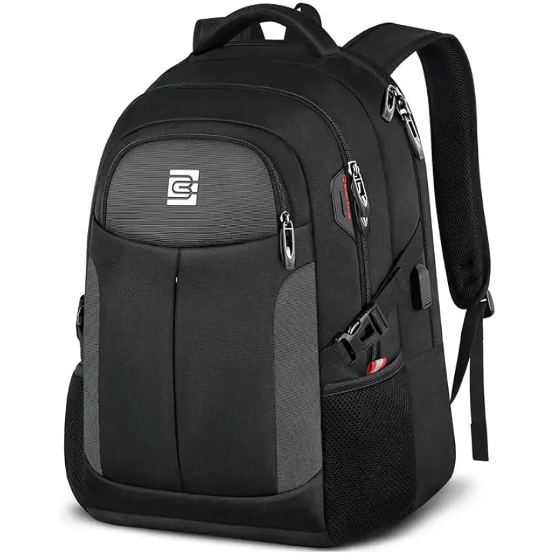 back-pack off computer travel backpack with usb charging por Laptop Backpack,Business Anti Theft Slim Durable Laptops Backpa on backpack for women features an external USB charging port and an internal charging cable USB Charging Port Laptop Backpacks