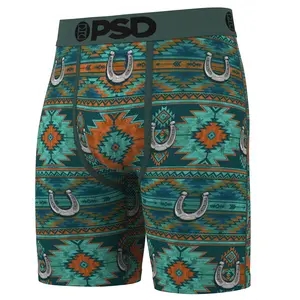 PSD Mens Trailblazer Boxer Brief - Standard Length 7 Inch Inseam, Soft and Breathable Poly Blend Fabric