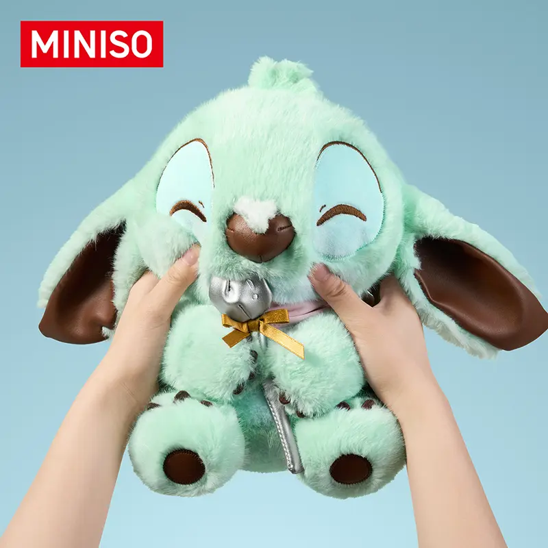 Disney Stitch Sitting Plush Figure, Cute Mint Green Seated Stuffed Doll, Soft Fluffy Stitch Toy, Adorable Gift for Kids & Friends Disney Stitch Sitting Plush Figure, Cute Mint Green Seated Stuffed Doll, Soft Fluffy Stitch Toy, Adorable Gift for Kids & Friends