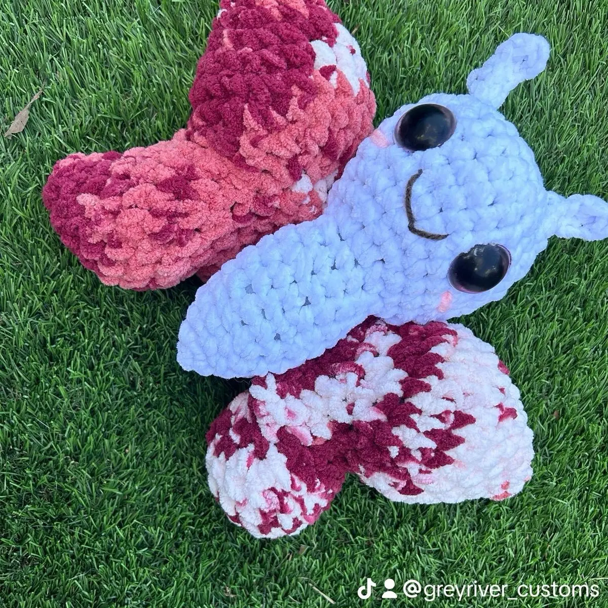 Crochet Butterfly - Handmade Eco-Friendly Decorative Piece