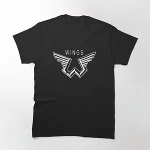 Paul Mccartney Wings T-Shirt - Pay Tribute To The Legendary Paul Mccartney And His Band Wings With This Classic Music Design