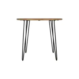 Brennan 42" Round Modern Contemporary Solid Wood Counter Height Dining Table