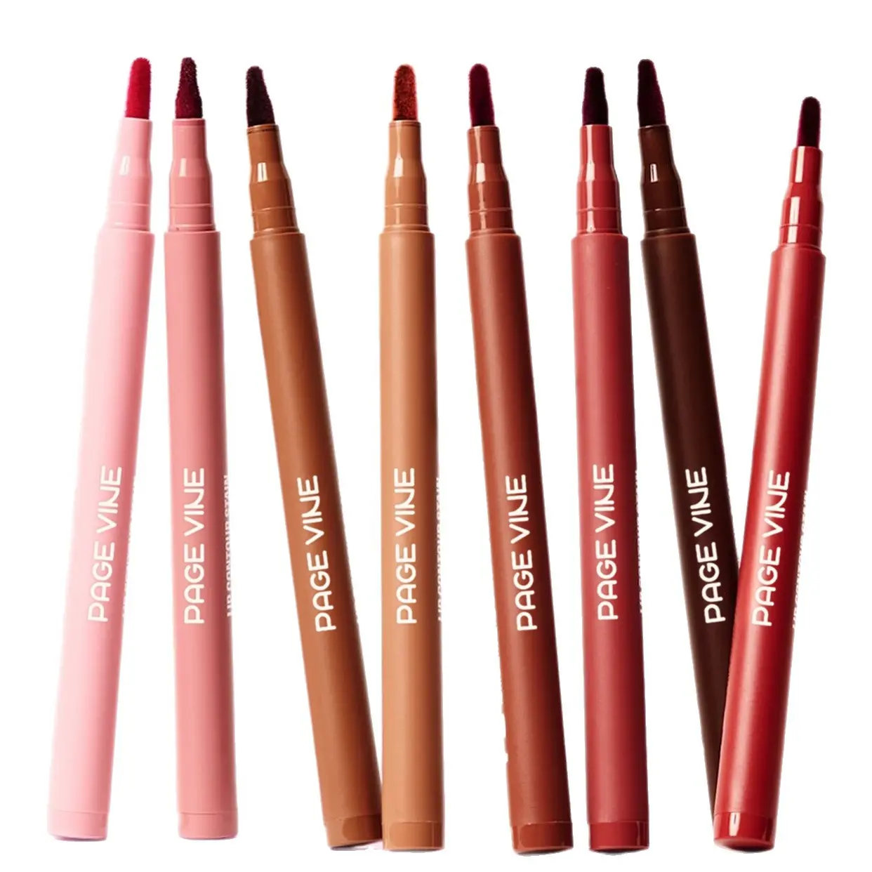 Velvet Lip Liner Pencil Set - Long-Lasting, Waterproof Cosmetic with a Creamy Matte Finish and Transfer-Proof Formula, Beauty Products, Lip Liners, All Day Lipliner, Liplinerpencil