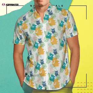 Gengar Pokemon Hawaiian Shirt: Fun & Stylish Poke-inspired Attire