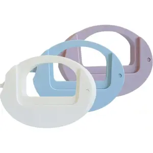 Safety Clip for Home Daily Food Storage Bag Circular Food Sealing Clip Food Moisture-Proof Reusable Proof Clips Kitchen Utensils in Pastel Colors Utensils 3x2 Inches