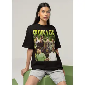 ShAawn & GuUs Inspired T-shirt – Retro Detective Duo Sweatshirt – Classic TV Mystery Hoodie