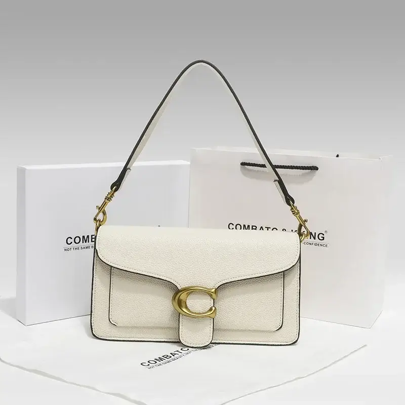 2024 Spring New Women's God Bag French Underarm Bag High-end Feel French Bread Diagonal Small Shoulder