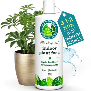 Indoor Plant Food - Versatile, Bioavailable Liquid Fertilizer | 8 oz