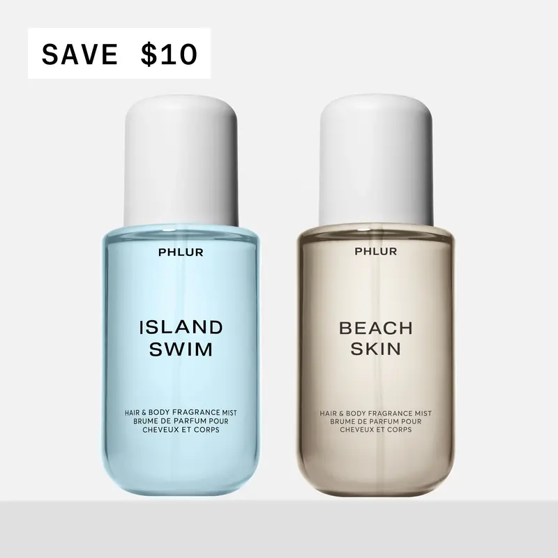 Endless Summer Duo – Island Swim & Beach Skin Body Mists - Coconut Beachy Tropical Fragrance Set