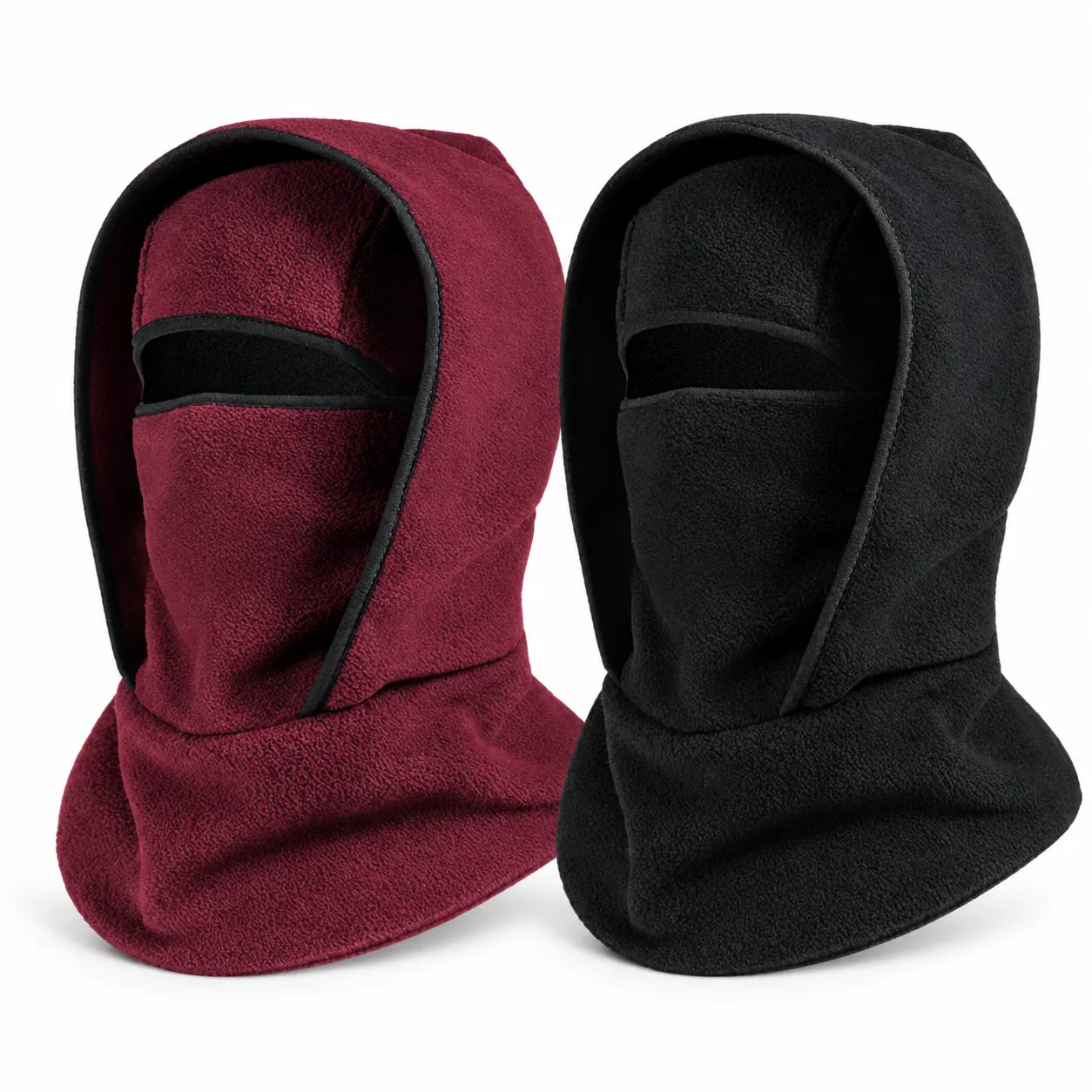 Multifunctional Outdoor Winter Warm Hat with IntegratedNeck Strap Cycling Face Mask Sports Ski HeadgearWindproof Fleece-Lined Balaclava for Cold WeatherActivities