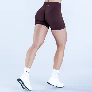 Dfyne Sports running training, fast drying, high waist, peach hip fitness, tight yoga shorts, summer thin, breathable, hip lifting women's black yoga shorts