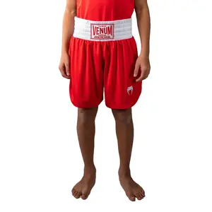 Venum Classic Youth Boxing Shorts - Fire Red