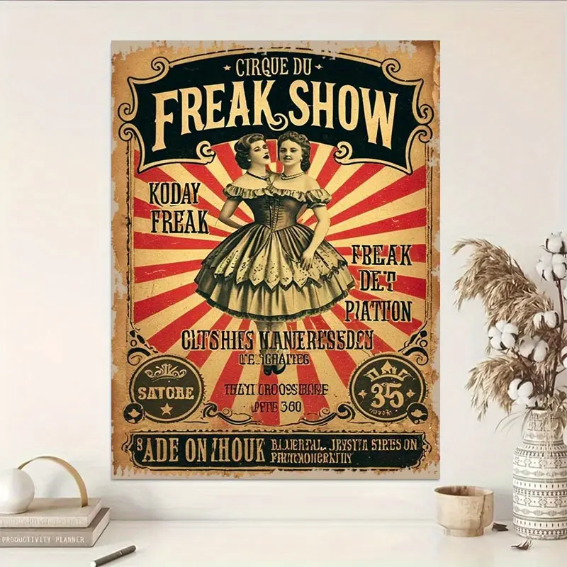old circus posters - TikTok Shop