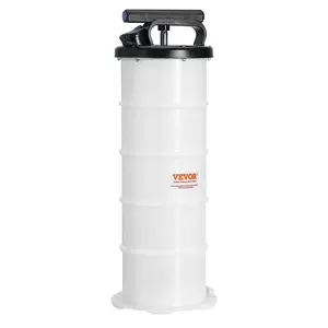 Fluid Extractor, 1.74 Gallons (6.5 Liters), Manual Hand-Operated Oil Changer Vacuum Fluid Extractor with Dipstick and Hose, Oil Extractor Change Pump for Automotive Fluids Vacuum Evacuation