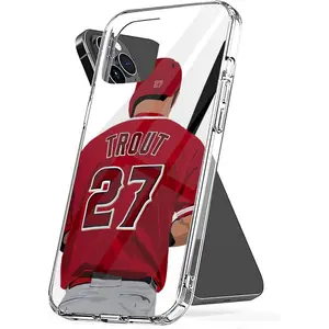 Phone Case Mike TPU Trout Shockproof Accessories Cover Compatible with iPhone SE 7 8 X XR 11 12 13 14 15 16 Plus Mini Pro Max Samsung Galaxy Note S9 S10 S20 S21 Ultra Plus Protection Protector