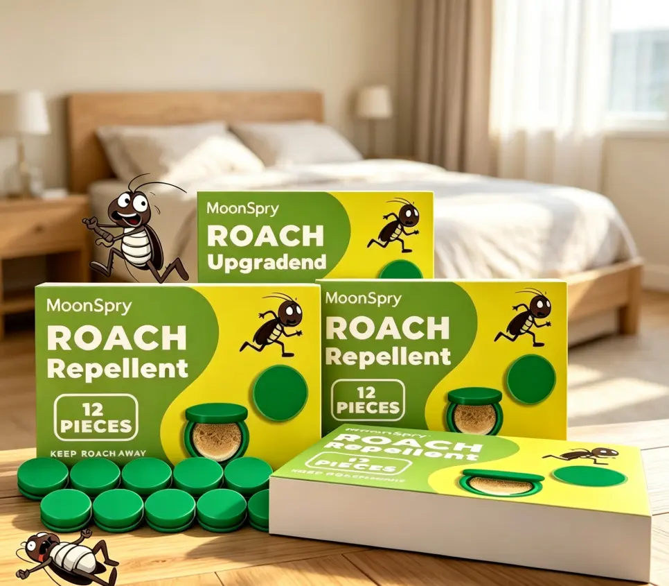 Indoor roach bait gel and, 12 pieces,roach - homeoutdoor pest control dragonfly bugrepellent bear sprayadvion cockroach effect long-lasting lendouyeexterminator Plant-Based Multi-Pest Killer moons pry