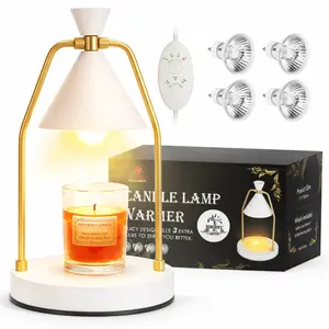 Mighty T White Flame-Free Candle Warmer
