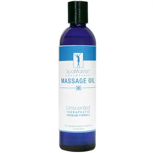 Master Massage - Organic & Unscented Water-Soluble Blend Massage Oil - Choose from 7 Sizes & Quantity Options!