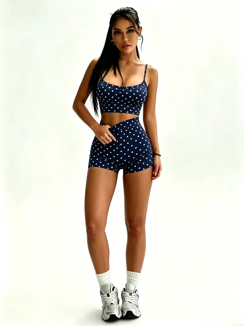 silence + noise polka dot cami - TikTok Shop