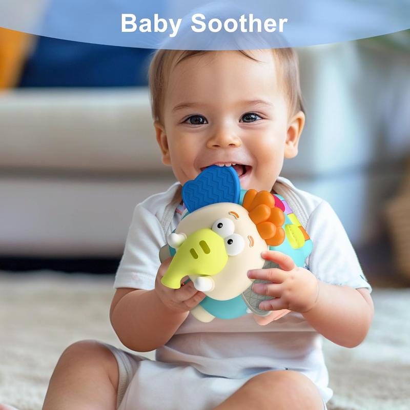 Elephant Baby Soothing Toy, Calms Emotions, Suitable for Babies over 3 Months, Car & Home Use, No Batteries Needed, Perfect Birthday Gift, Christmas Gift