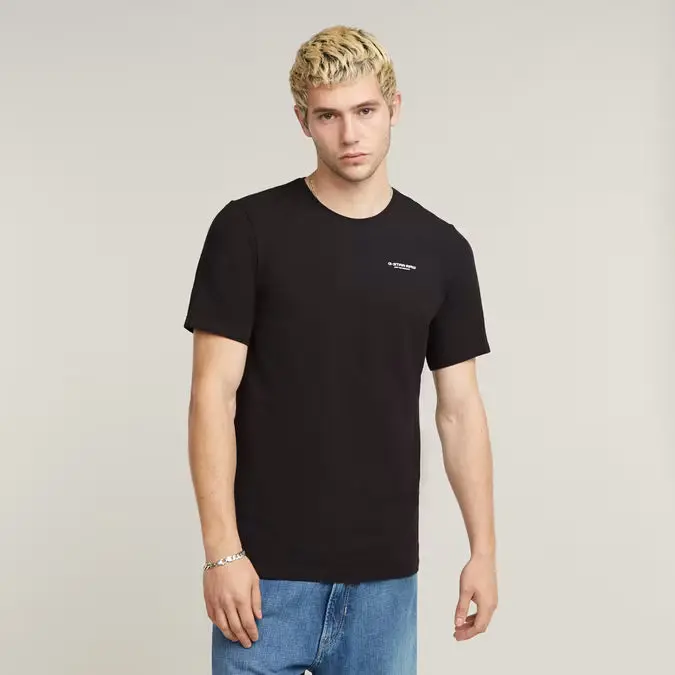 G-Star Raw Slim Base T-Shirt - Black
