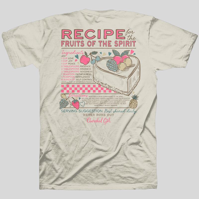 Cherished Girl Women's Meaningful Love-Themed Short-Sleeve Cotton Tee, Classic Crew Neck, Taped Neck, Midweight Cotton Construction, Breathable Fabric, Feminine Everyday Fit, Machine Washable Adult Casual Tshirt