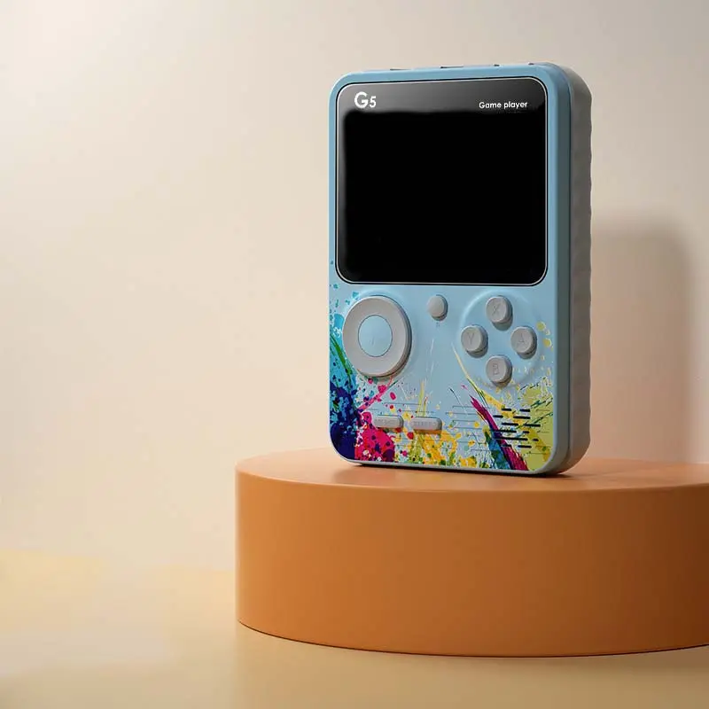 Retro handheld gaming console – 500 classic arcade games, USB-enabled, nostalgic play device for gamers