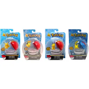 Pokemon Clip N Carry: 2-Inch Battle Figure & Poke Ball Capsules Durable