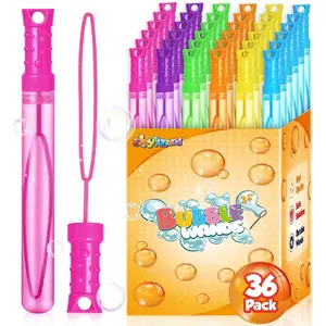 36PCS Bubble Wands for Kids,Bulk Bubble Wand for Kids Party Favor, Bubble Maker for Party Favor,Birthday,Goodie Bags, Wedding, Carnival Prizes, Summer Outdoor Toy Gifts, Assortment 6 Colors