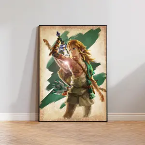 Poster Wanted - Zelda Tears of the Kingdom - Link Variant