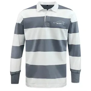 Middlebury College Rugby Classic Long Sleeve Hooped Rugby Jersey