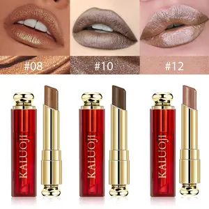 Kaluoji Long-Lasting Pearl Lipstick Balm, Moisturizing Rose, Perfect for Parties & Festivals, Christmas Gift Idea Klj1917, Cosmetic
