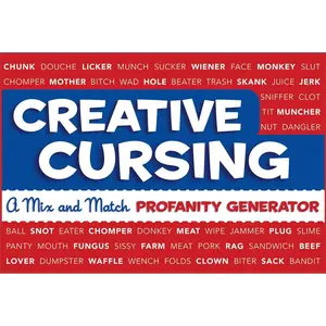 Creative Cursing: A Mix 'n' Match Profanity Generator Hardcover-spiral – February 3, 2009